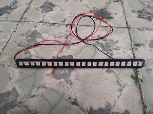 Termurah! Lampu Strobo RGB Kece RAINBOW Untuk Miniatur/Motor Input 12V All Ukuran