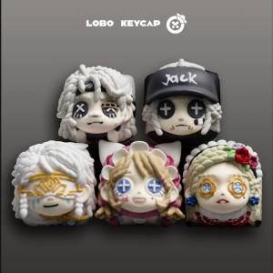 Mặt Bàn Phím Máy Tính Cơ Resin Tù Nhân Thợ Vườn Mô Phỏng Nhân Vật Trò Chơi Máy Tính Phụ Kiện Phần Cứng