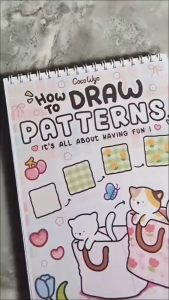 How To Draw Pattern Its All About Having Fun Buku Cara Membuat Pattern Mudah Dan Simple Untuk Anak Dewasa Kertas Super Tebal