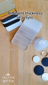 1mm Clear Transparent Acrylic Sheet Part 1 Pre Cut Size Plastic Glass Plexiglass Perspex Plate