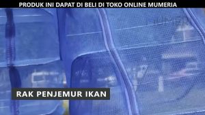 Miloku Rak Jaring Jemur Makanan Gantung 4 Layer 40 cm Pengering Ikan Kerupuk Beras Sayur Lipat Dehidrator Drying Mesh Net Foldable