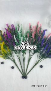 Variasi Acc Lavender x5 / Variasi Bunga Artificial / Bunga Dekorasi / Bunga Palsu / Bunga Plastik / Bunga Kain