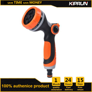 KIPRUN Garden Hose Sprayer Nozzle Heavy Duty Water Hose Nozzle 10 Functions Garden Hose Sprinkler ABS Material High Pressure Hose Nozzle For Garden Watering Car Wash Cleaning