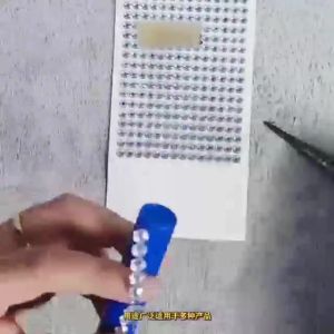 3mm 1040เม็ด สติกเกอร์เพชร (3D เพชร, เพชรติดหน้า, เพชรติดตา, ขนาด 3มม) สำหรับตกแต่ง