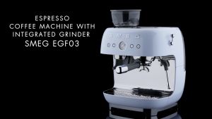 Smeg 50s Espresso Machine With Integrated Grinder EGF03