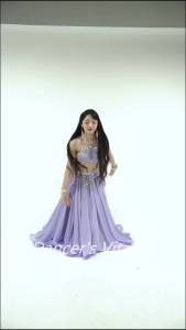 Bộ Trang Phục Múa Bụng Cao Cấp Dành Cho Nữ Với Đá AB Chất Liệu Chiffon Có Thể Tùy Chỉnh Cho Người Lớn Và Trẻ Em Trang Phục Múa Phương Đông