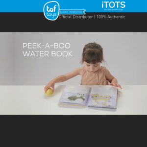 Taf Toys Peek-A-Boo Water Book