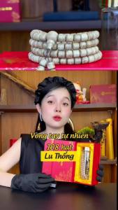 Vòng tay trầm hương chuỗi 108 hạt lu thống tốc kiến tự nhiên cao cấp Sơn Mộc Hương mùi thơm sống ngọt lâu dài đeo tay nam nữ mang ý nghĩa phong thủy may mắn tài lộc