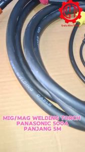 Stang LAS MIG MAG Torch Panasonic 500A Panjang Kabel las mig 5M Meter CO - LINCOLNZONTER