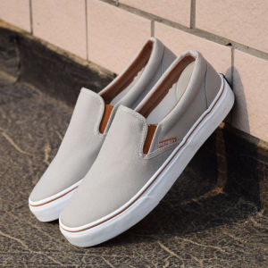 Giày Vải Bố Renben Giày Người Lười Thoáng Khí Cho Nam Giày Đế Bằng Dễ Phối Giày Loafer Giày Thường Ngày Đế Bằng Màu Đen Giày Lười Nam