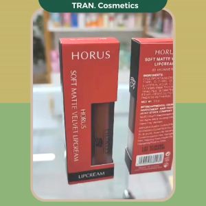 Son Môi Chính Hãng Horus Son Kem Lì Chất Son Dạng Kem Mềm Mịn Không Gây Nặng Môi Hay Lộ Vân Môi - TRAN.Cosmetics.