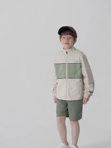 JOLLY BEAN | Colorblock Vintage Kids Jacket