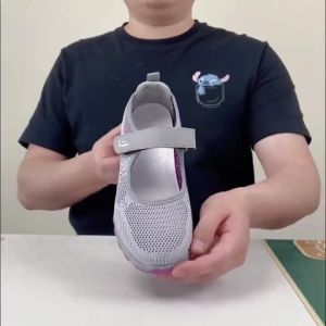 【YOKO】3cm Rubber Flat Sports Shoes Comfortable Soft Soled For Women Sandals Retro Classic Sneaker