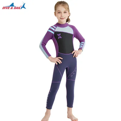 DIVE&SAIL | Bộ Đồ Lặn Có Lớp Cách Nhiệt Cho Trẻ Em 2.5MM