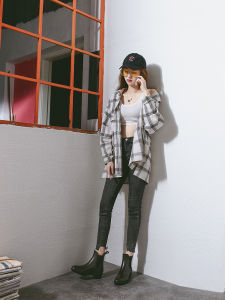 British Style Short Rain Boots Womens New Fashionable Outdoor Wear Waterproof Non-slip PVC Boots Farm Brand QRX001002