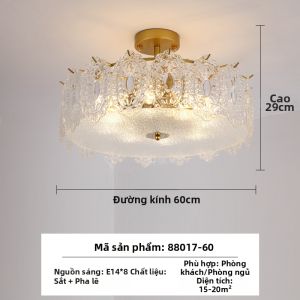 HAOJUESHIDENGSHI | Đèn Trần Pha Lê Sang Trọng