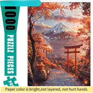 500/1000/1200/2000PCS Jigsaw Puzzle Beautiful Landscape Scene For Adults Perfect For Quiet Evening Activity