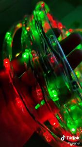 Lampu hias odong odong 2 warna