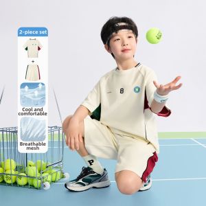 zosee | Boys Summer Sportswear Set Cool Comfort & Breathable Short Sleeve Shorts
