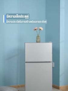 LENODI Refrigerator 5.2Q ตู้เย็น 2 ประตู 148L ประหยัดไฟ ตู้เย็นมินิ เครื่องทำความเย็นที่ปรับได้