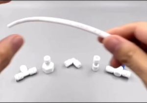 BATHKITCHZ 1/4 Water Filter Fitting Water Fitting RO Water Fitting RO Fitting Hand Valve Union Connector Quick Connect