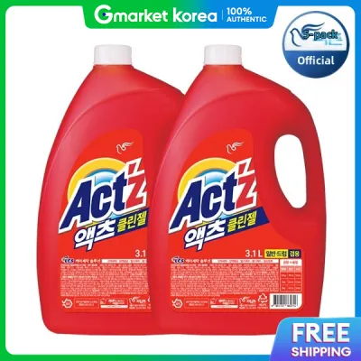 Pigeon | Acts Laundry Detergent Clean Gel (for Top-Load /Front-Load Washers) 3.1L Bottle X 2