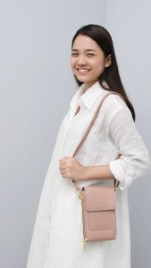 MOCO Fashion Tas Sling Bag Dompet Lurus Handphone R032