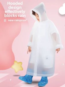 RAINCATO | Children School Raincoat Waterproof Thick Portable