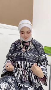 Jhoin Fashion - Gamis Bahan Silk Premium Kekinian