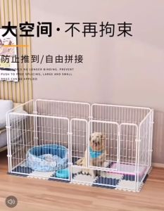 Fence Playpen for Dog Kennel Dog Fence Panel Large Pet Playpen Indoor DIy Portable Outdoor Enclosure Heavy Kuching