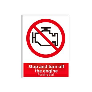 No Smoking No Mobile Phones Speed Limit Warning Sign