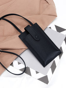 Mobile Phone Bag Womens Messenger Bag Small Bag 2023 New Arrival Genuine Leather Fashion All-Match First Layer Cowhide Mini Shoulder Bag