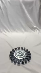 ALLWAYS แปรงลวดถักเปีย ขนาด 4 นิ้ว รูเกลียว M10x1.25 มม. และ M10x1.5 มม. แปรงลวด