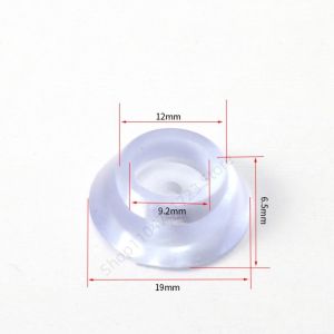 25/50/100 Viên Cao Su Chống Trơn Trượt Chân Ghế Mũ Im Lặng Chịu Mài Mòn Đồ Nội Thất Chân Miếng Lót Tròn Sàn Gỗ Bảo Vệ Cho Gia Đình