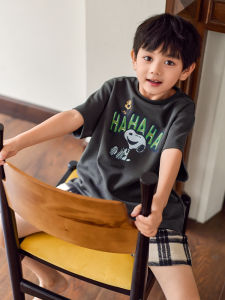 BEIYAN | New Cotton Short Sleeve and Shorts Pajamas for Children