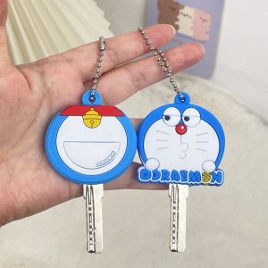 Creative Sanrio Character Door Lock Key Cover Hello Kitty Electric Car Universal Strawberry Bear Water Drop Buckle Access Card Holder
