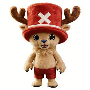 Bandai | New One Piece Chopper Plush Doll Cute Tony Tony Chopper Plushie Anime Peripherals Toys Birthday Christmas Gift