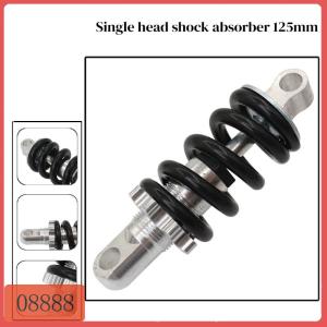 Bicycle 125mm Rear Spring Shock Absorber 1pc Metal Suitable For Electric Scooters Bumper Cycling Components Parts Tool