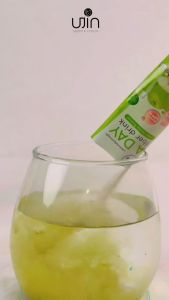 Ujin A Day Fiber ยูจิน อะเดย์ ไฟเบอร์ ไฟเบอร์ชงดื่ม ดีท็อกปรับสมดุลลำไส้ ลดพุง ไม่ปวดบิด รสแอปเปิ้ล