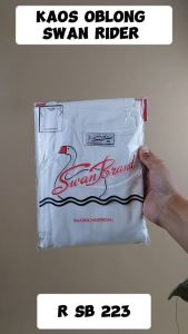 Kaos Oblong Pria Swan Brand Rider SB 223 PUTIH ISI 1 PCS