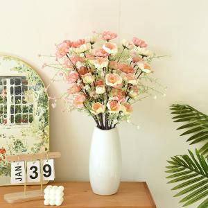 Artificial Buxbauma Flower Vase Bedroom Dining Table Decoration Wedding Spring Festival Display Fake Flower Arrangement