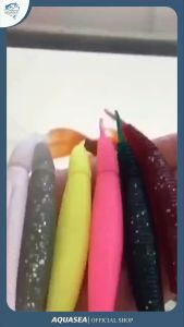 AQUASEA SO-109: Umpan Soft Cacing Softworm 10cm untuk Pancingan