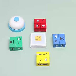 เล่นเกมลูกเต๋าเปลี่ยนอารมณ์ 64 แบบ Rubiks cube (36month+)