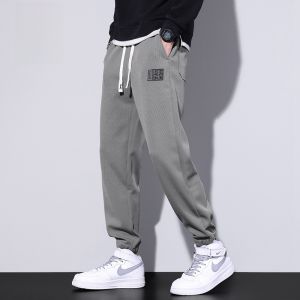 ROMON | Loose Mens Casual Trousers Spring Autumn New Style Youth Workwear Harlan Long Pants Antimicrobial Fashion Urban Style
