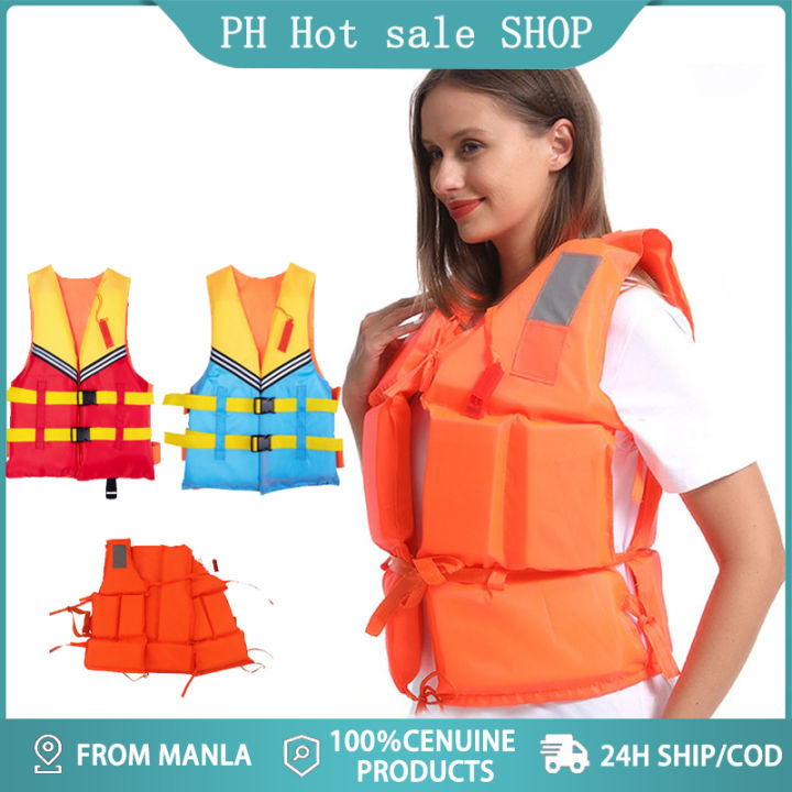 Life vest Jacket Reflectorized Vest For Adult Kids Safety Life Vest