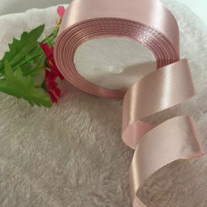 25yards/Roll Coral Pink Silk Satin Ribbon Party Home Wedding Decoration DIY Handmade Wrapping 6mm 10mm 15mm 20mm 25mm 40mm 50mm