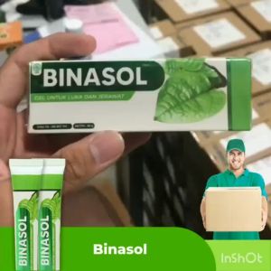 Binasol Gel Obat Gula Basah Luka Pasca Operasi Luka Sayat Luka Bakar dll