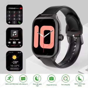 Đồng Hồ Thông Minh Màn Hình Cảm Ứng HD Full 2.01 Inch Mới Năm 2026 Hỗ Trợ Thể Thao Theo Dõi Sức Khỏe Bluetooth Đàm Thoại Dành Cho Nam Nữ Tích Hợp Theo Dõi Nhịp Tim Và Giấc Ngủ