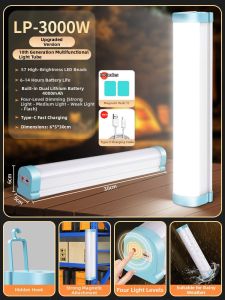 SUIYI | Emergency Charging Light for Camping Outdoor Stalls Night Markets