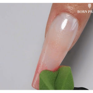 BORN PRETTY 3ชิ้นเล็บฟองน้ำนุ่มสำหรับสีเจลโอนเครื่องมือไล่โทนสีเล็บโปแลนด์เล็บยูวีเจลเล็บ DIY ออกแบบตกแต่ง